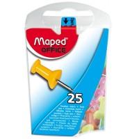 Maped Кнопки-гвоздики цветные, 10 мм, 25 штук