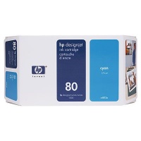 HP 80 175-ml Cyan Ink Cartridge