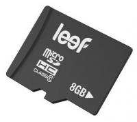 LEEF microsdhc 8gb class 10 + адаптер (lmsa0kk008r5)