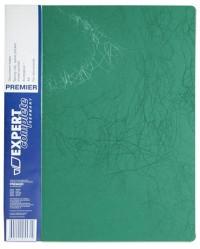 Expert complete Папка пластиковая с металлическим скоросшивателем "Premier", А4, 180 листов, зелёная