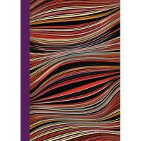 Канц-Эксмо Книга для записей "Орнамент. Разноцветные волны", А6, 96 листов, клетка