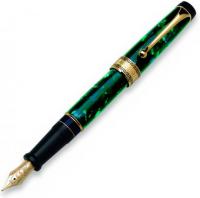 Ручка перьевая Aurora Optima перо М зеленый 996/VM