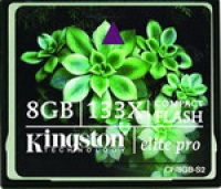 Kingston CF 8Gb Elite Pro 133 x