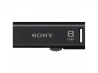 Sony Usb 2.0  usm8gr 8 гб,  черный