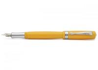 Kaweco Ручка перьевая &quot;Student&quot;, жёлтая, синие чернила, M 0,9 мм