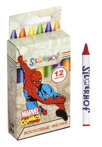 Silwerhof Восковые мелки "Marvel comics", 12 цветов