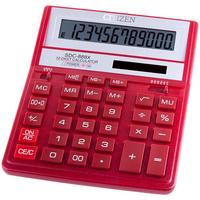 CITIZEN Калькулятор настольный "Citizen, SDC-888Х", 12 разрядов, красный
