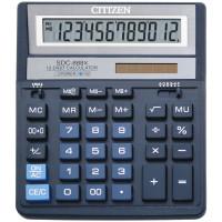 CITIZEN Калькулятор настольный SDC-888XBL, 12 разрядов, синий