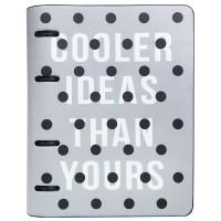 InFolio Бизнес-тетрадь на кольцах "Dots", А5, 120 листов, клетка, серый