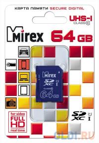 Mirex Флеш карта SD 64GB SDXC Class 10 UHS-I