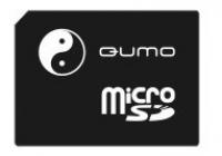 QUMO MicroSDHC 8GB Инь и Ян + SD adapter
