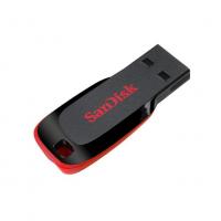 Sandisk CZ50 Cruzer Blade 64Гб, Черный, пластик, USB 2.0