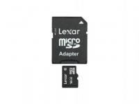 Lexar Карта памяти Micro SDHC 16Gb Class 10 LSDMI16GABEUC10A