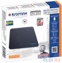 Kromax Кронштейн-подставка для DVD и AV систем MICRO-MONO черный макс.5кг настенный