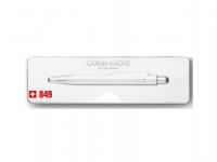 Caran D’Ache Шариковая ручка Caran d`Ache Office Popline чернила синие корпус белый 849.502