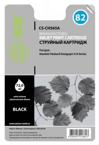 Cactus Картридж струйный CS-CH565A №82 черный