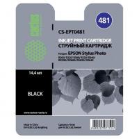 Cactus CS-EPT0481 Картридж струйный, Черный, Стандартная, Черный