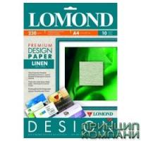 LOMOND 0933041 a4/230г/м2/10л. матовая "лен" для струйной печати дизайн премиум