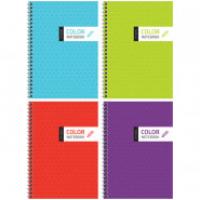OfficeSpace Комплект тетрадей на гребне "Моноколор. My notes", А5, 80 листов, клетка (4 тетради в комплекте) (количество товаров в комплекте: 4)