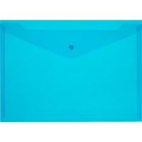 Комус Папки-конверты "Элементари", 180 мкм, синие, 10 штук