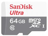 Sandisk Карта памяти Micro SDXC 64Gb Class 10 SDSQUNB-064G-GN3MN