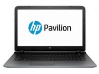 HP Ноутбук Pavilion 17-g003ur 17.3&quot; 1600x900 глянцевый i3-5010U 2.1GHz 4Gb 500Gb HD5500 DVD-RW Bluetooth Wi-Fi Win8.1 серебристый N0L09EA