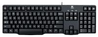 Logitech k100 ps/2 чёрная (920-003200)