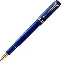 Parker перьевая  "Duofold. Lapis Blue GT"