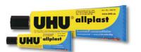 UHU Клей "Allplast", для пластиков 30 г, в индивидуальной упаковке