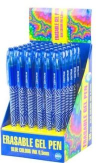 CENTRUM Ручка гелевая пиши-стирай "Erasable", синяя, 0,5 мм