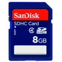 Sandisk SDHC 8Gb microSDHC, 8Гб, Class 4