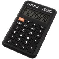 CITIZEN Калькулятор "LC-210NR", 8 разрядов, 64x98x12 мм, черный