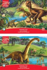 ErichKrause Альбом для рисования "Эра динозавров", 20 листов