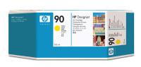 HP Картридж Hewlett Packard (HP) "90 Yellow Ink Cartridge C5064A", жёлтый