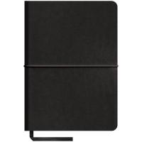 OfficeSpace Записная книжка "Caprice soft", А6, 120 листов, черная, клетка