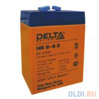 DELTA Батарея HR 6-4.5 4.5Ач 6Bт