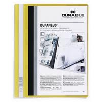 Durable Папка-скоросшиватель "Duraplus", желтая, А4