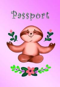 MILAND Обложка на паспорт "Ленивец" (slim)