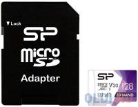 Silicon Power Карта памяти microSDXC 128Gb SP128GBSTXDU3V20AB