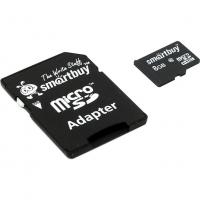 Smartbuy micro SDHC microSDHC, 8Гб, Class 10