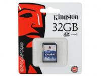 Карта памяти SDHC 32GB Class 4 Kingston SD4/32GB