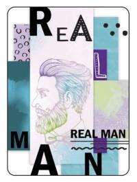 Феникс + Чехол-обложка для карточек "Настоящий мужик"