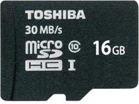 Toshiba Карта памяти Micro SDHC 16Gb Class 10 SD-CX16UHS16A + адаптер SD