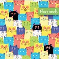 Феникс + Записная книжка "Notebook. Коты", 48 листов, 105х105 мм