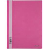 Berlingo Папка-скоросшиватель, А4, пластик, розовая