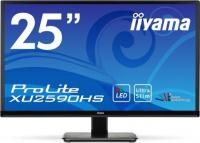 iiYama Монитор 25&quot; Pro Lite XU2590HS-B1 черный AH-IPS 1920x1080 250 cd/m^2 5 ms DVI HDMI VGA Аудио