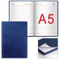 BRAUBERG Ежедневник недатированный "Flexio", А5, 168 листов, синий
