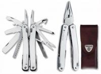 Victorinox Мультитул SwissTool Spirit 3.0227.L 105мм 27 функций в кожаном чехле