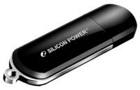 Silicon Power Флэш-диск "Silicon Power", 64Gb, LuxMini 322, USB 2.0, черный