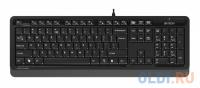 A4 Tech Клавиатура проводная A4TECH Fstyler FK10 USB черный серый